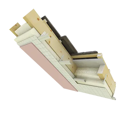 DETAIL ŠIKMÁ STŘECHA S DHV