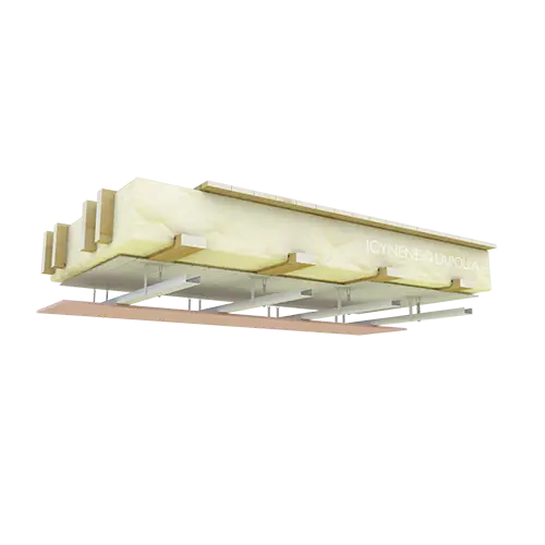 DETAIL ZATEPLENÍ STROPNÍ KONSTRUKCE