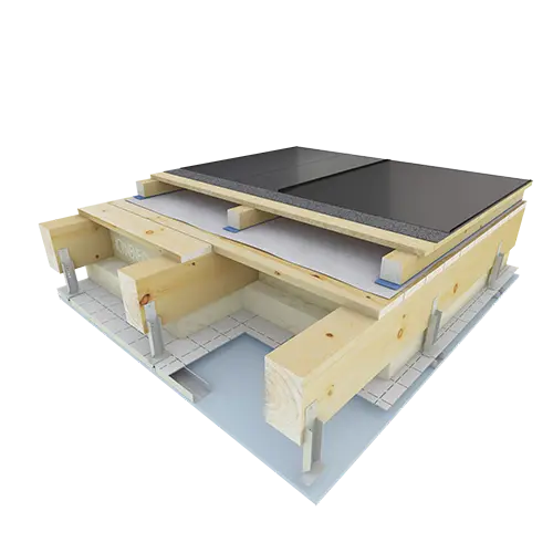 DETAIL PULTOVÁ STŘECHA PLECH