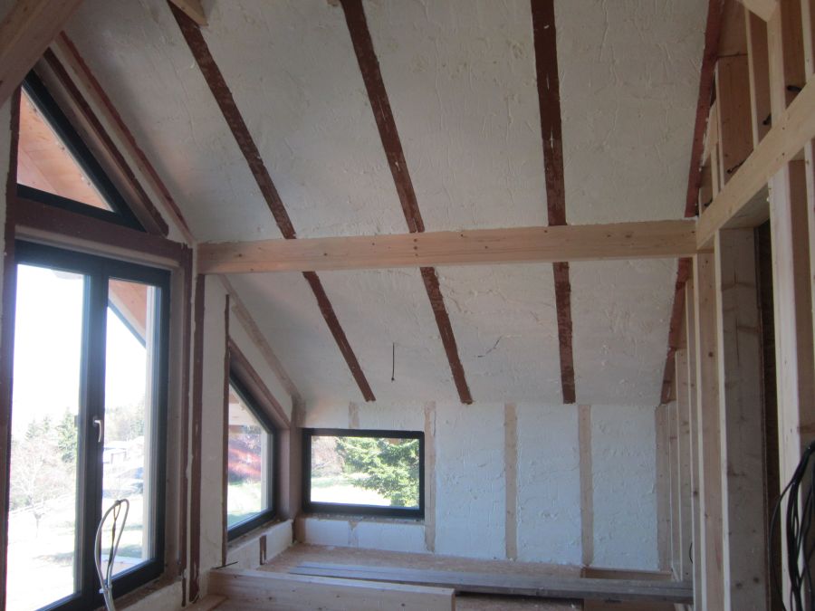 Chytrá izolace Icynene v dřevostavbě