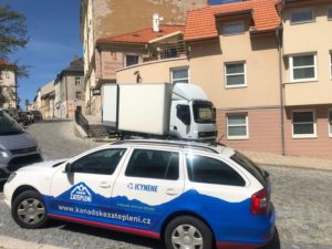 Zateplení penzionu izolací Icynene v Jihlavě, Mahlerův penzion