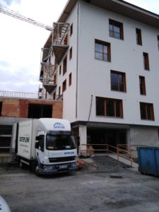 Zateplení apartmánového domu v Železné Rudě