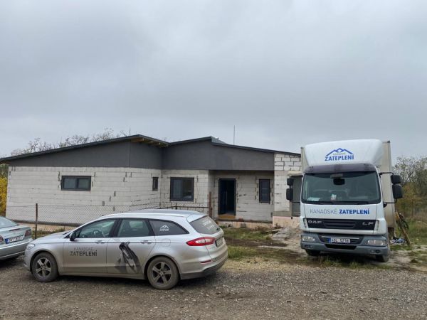 Zateplení bungalovu v Mikulovicích