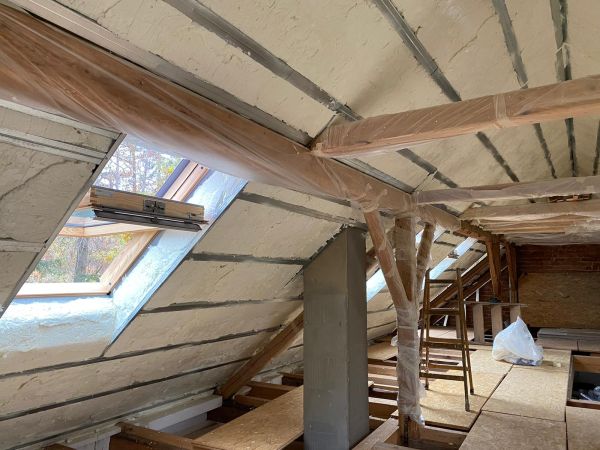 zateplení podkroví Kunžak