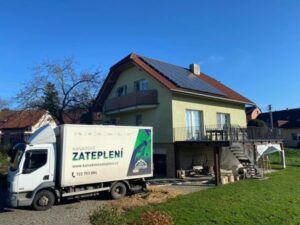 Zateplení zimní zahrady Valeč