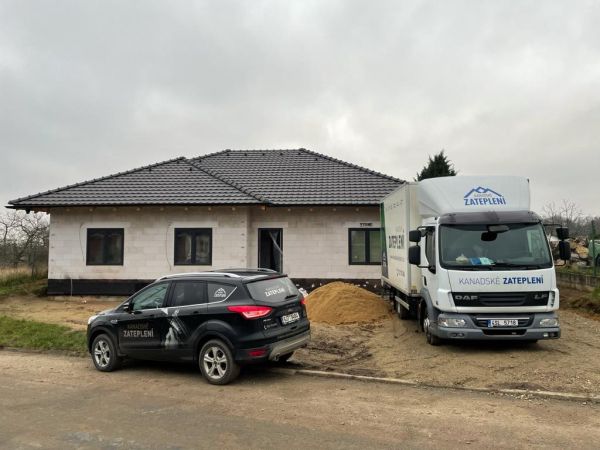 Zateplení bungalovu Miroslavské Knínice