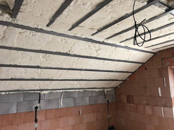 Zateplení podkroví domu ve Svitávce u Lipnice