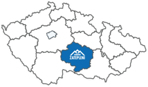 Mapa pusobnosti Kanadske zatepleni