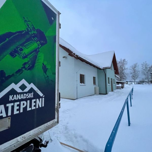 Zateplení fotbalových kabin v Herálci