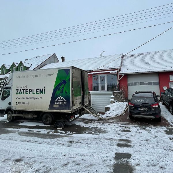 Zateplení podkroví v Osové Bítýšce