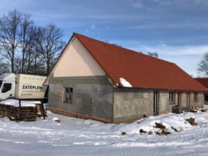 Zateplení stropu Křešín