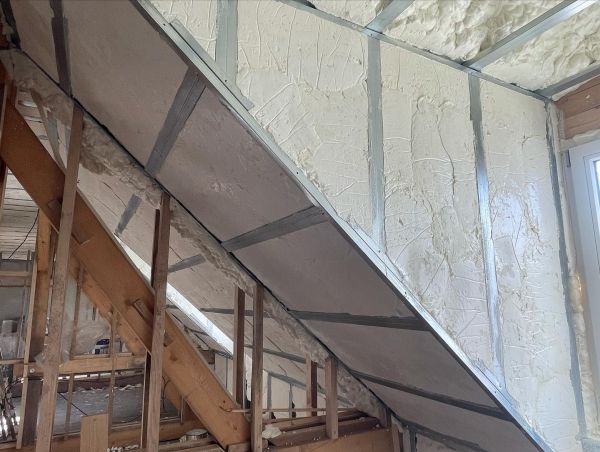 Zateplení podkroví v Nové Říši