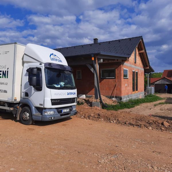 Zateplení stropu rodinného domu Bory