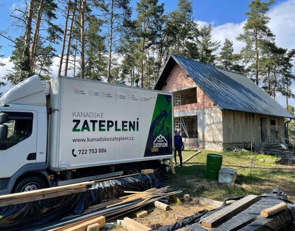 Zateplení chaty v Trnavě