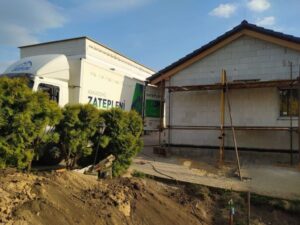 Zateplení novostavby v Březníku