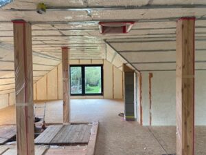 Zateplení poloroubenky Malenice